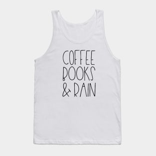 Coffee Books & Rain Tank Top